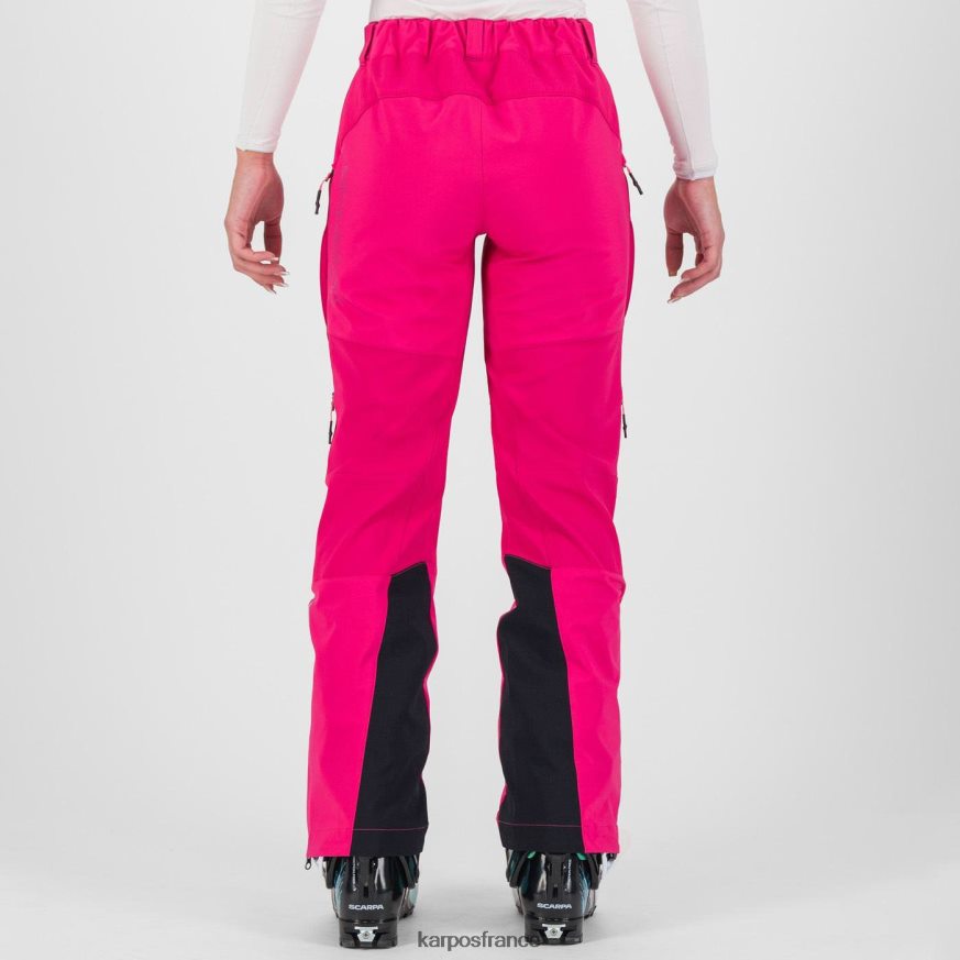 femmes Karpos rose marmolada avec pantalon 28PL681397