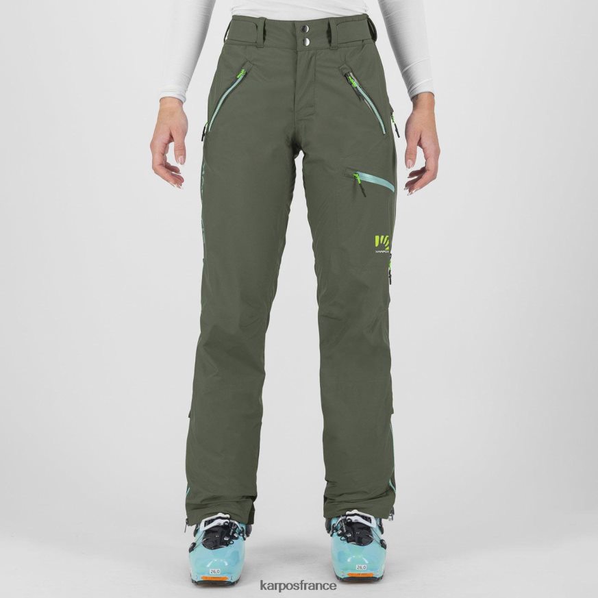 femmes Karpos thym pantalon midi shell avec pantalon 28PL681389