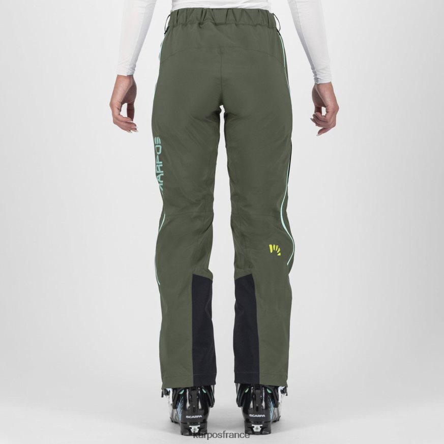 femmes Karpos thym/sable noir valsesia shell avec pantalon 28PL681391