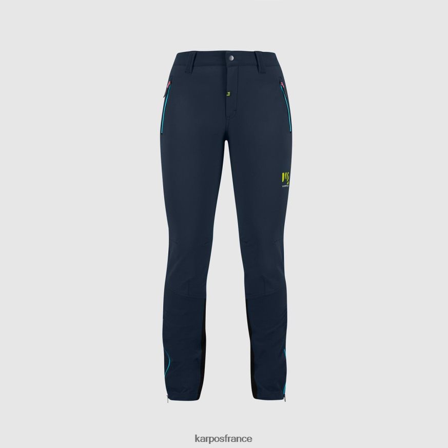 femmes Karpos volcan/atoll bleu pantalon san martino 28PL681424