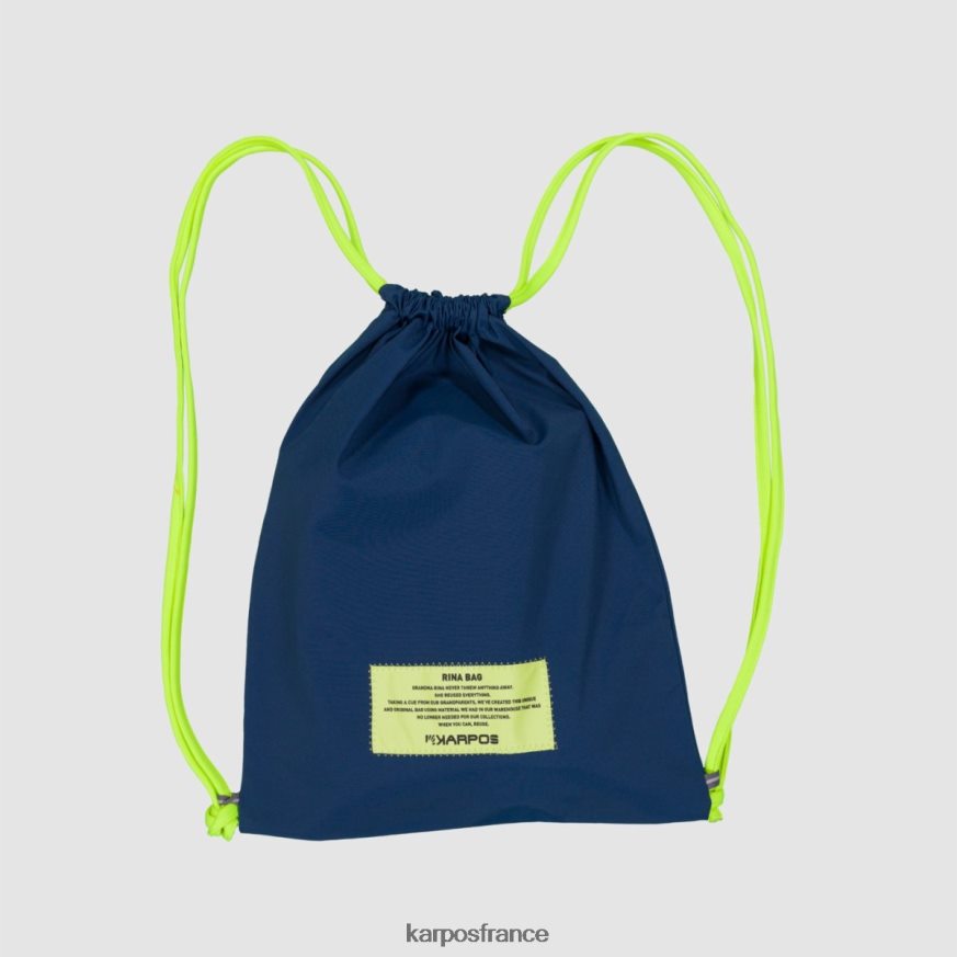 femmes Karpos insigne bleu sac Rina 28PL68948