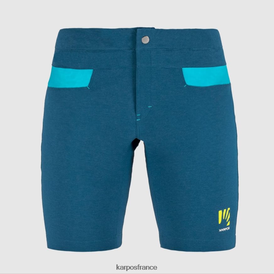 femmes Karpos bleu marocain/oiseau bleu dolada aux bermudes 28PL681616