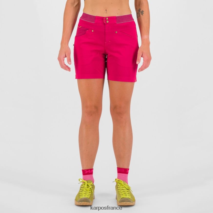 femmes Karpos cerise jubilé noghera aux bermudes 28PL681572