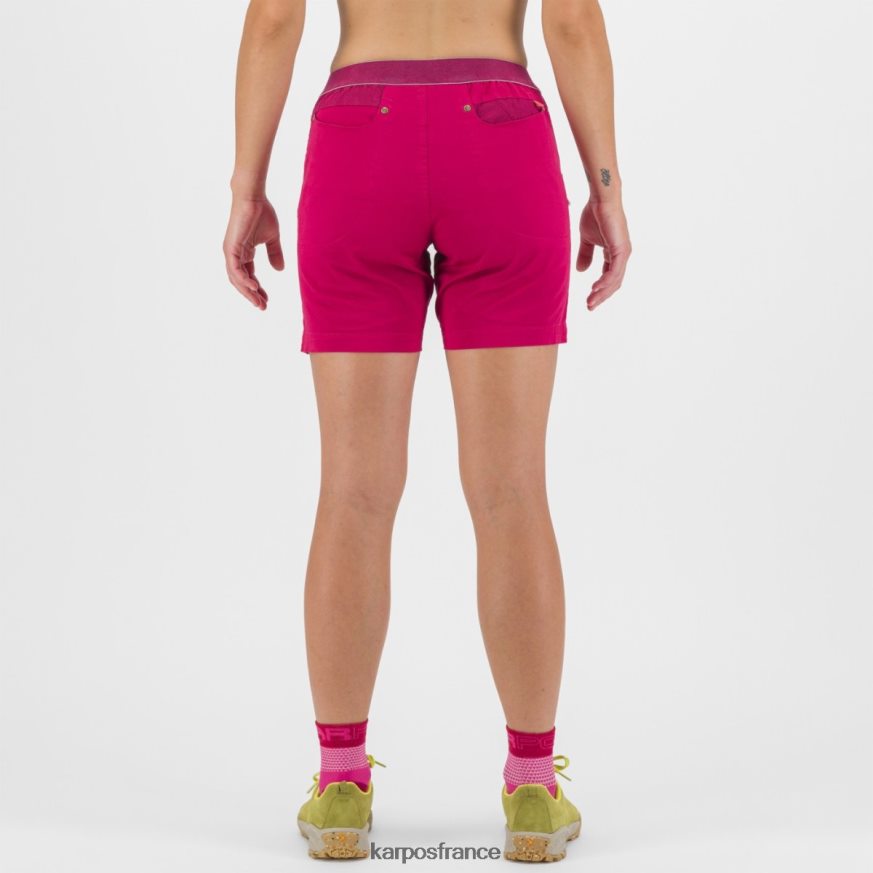 femmes Karpos cerise jubilé noghera aux bermudes 28PL681572