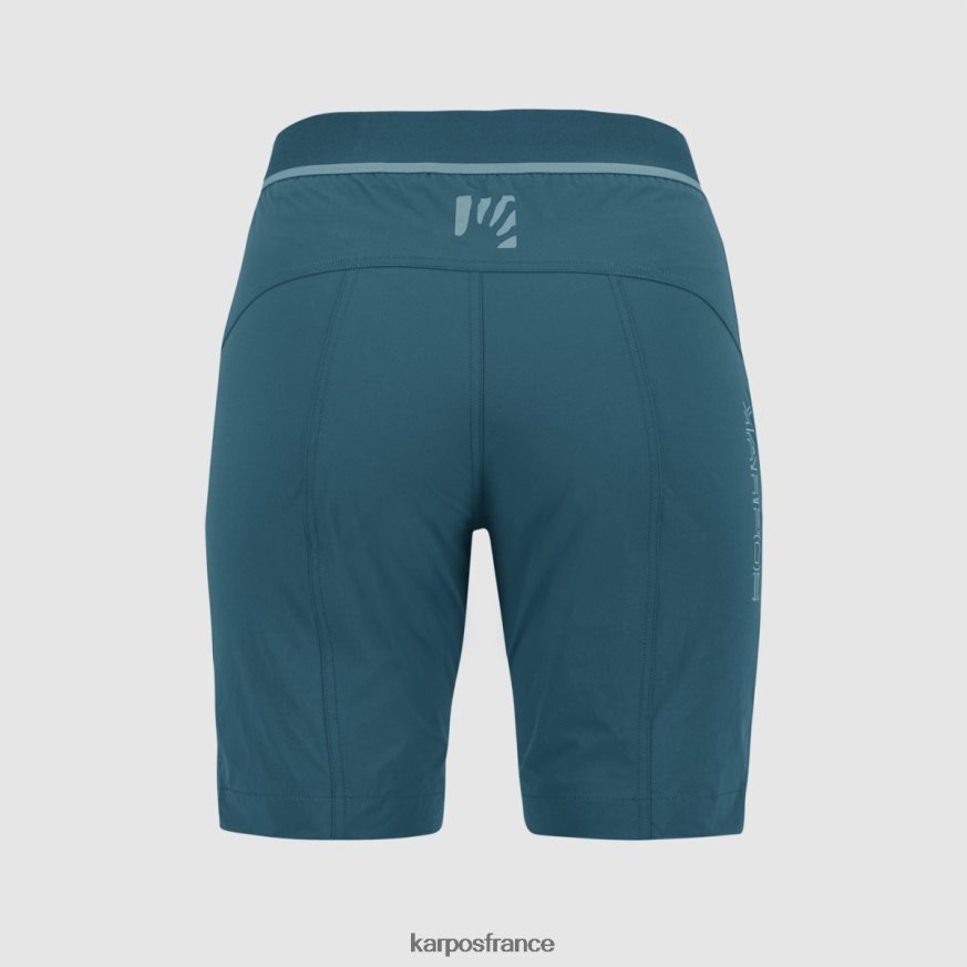 femmes Karpos corsaire/bleu adriatique tre cime w bermudes 28PL681559