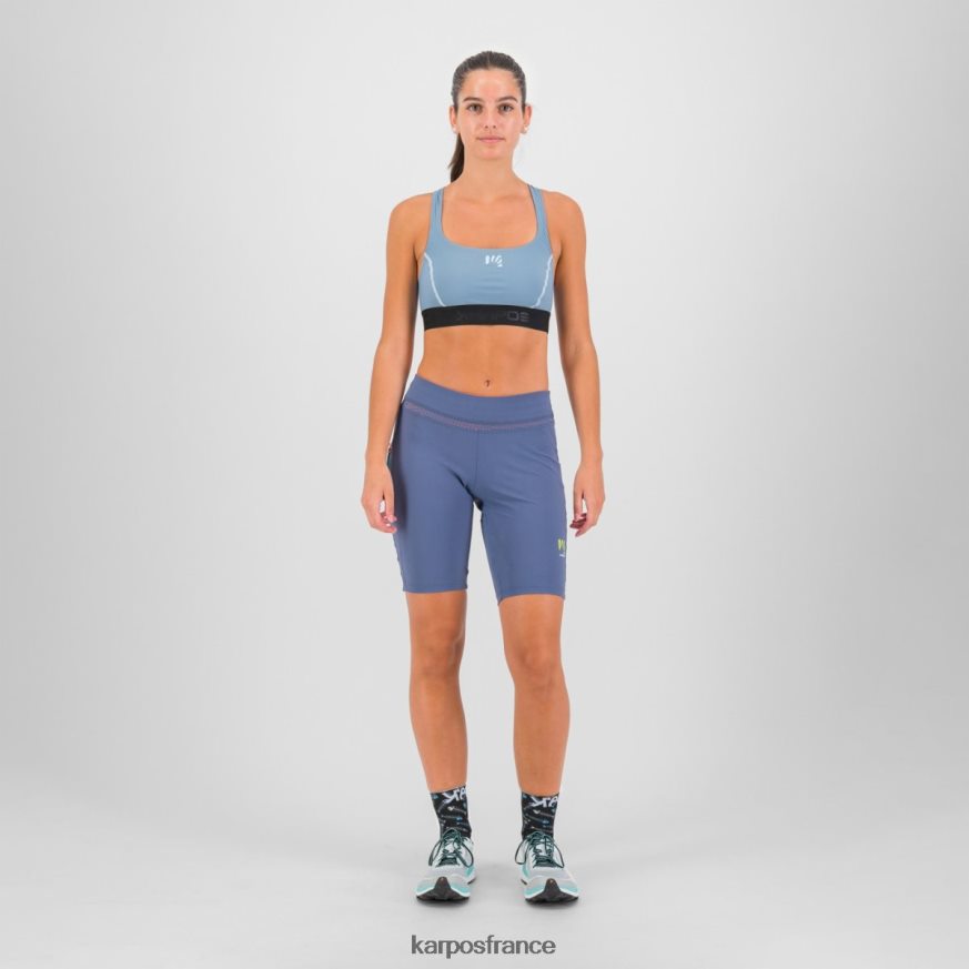 femmes Karpos indigo vintage/corail chaud décontracté avec les Bermudes 28PL681596