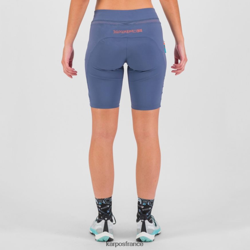 femmes Karpos indigo vintage/corail chaud décontracté avec les Bermudes 28PL681596