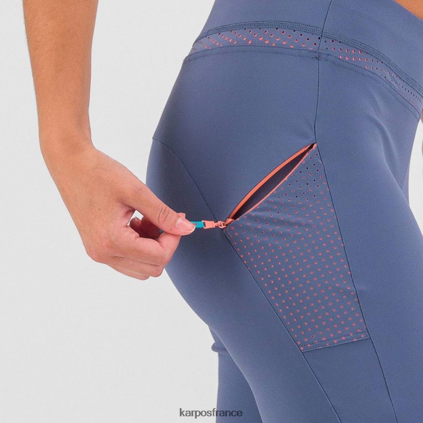 femmes Karpos indigo vintage/corail chaud décontracté avec les Bermudes 28PL681596