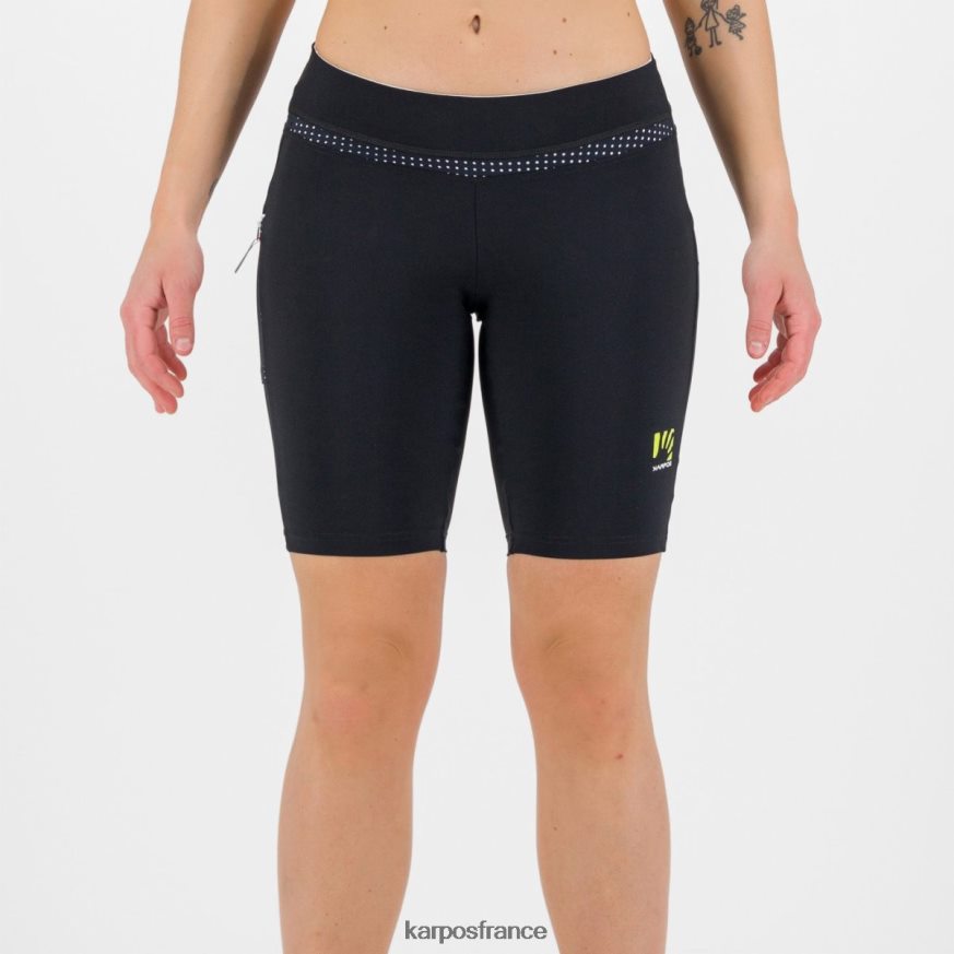 femmes Karpos noir blanc décontracté avec les Bermudes 28PL681595