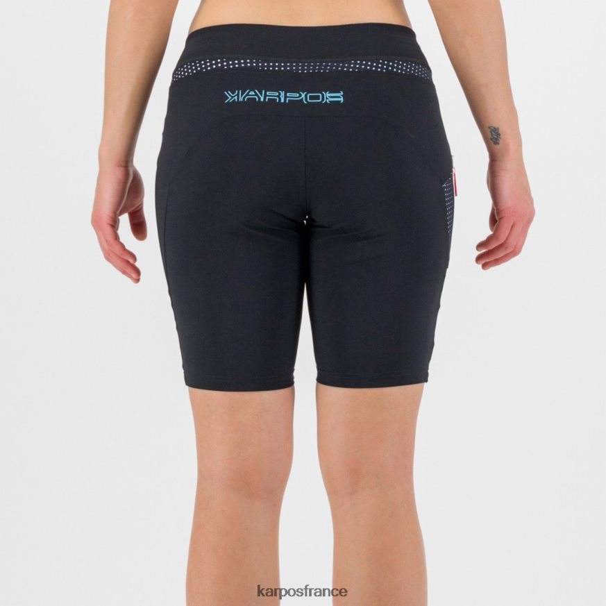 femmes Karpos noir blanc décontracté avec les Bermudes 28PL681595