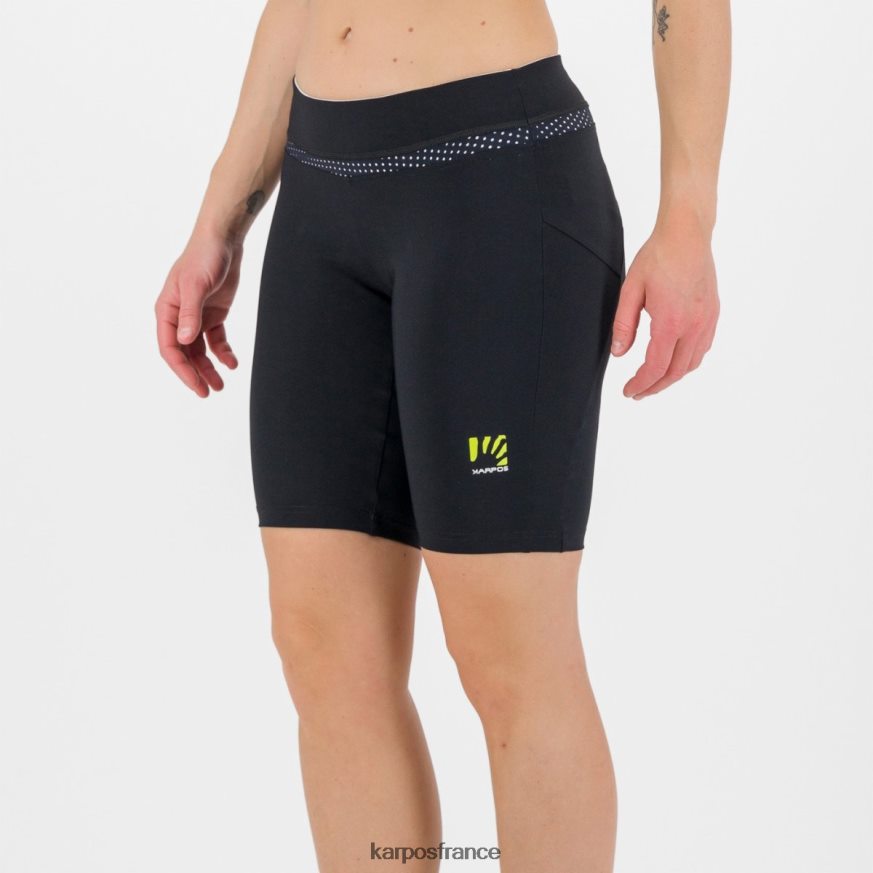 femmes Karpos noir blanc décontracté avec les Bermudes 28PL681595