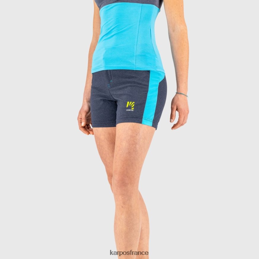 femmes Karpos noir/cabaret Santa Croce avec short 28PL681603