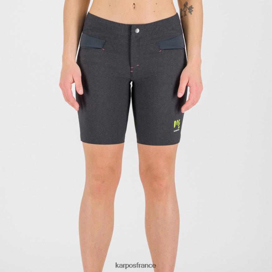 femmes Karpos noir/gris foncé dolada aux bermudes 28PL681615