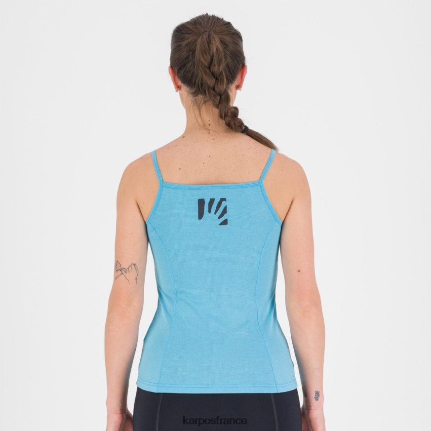femmes Karpos atoll bleu bull sun evo w haut 28PL681343
