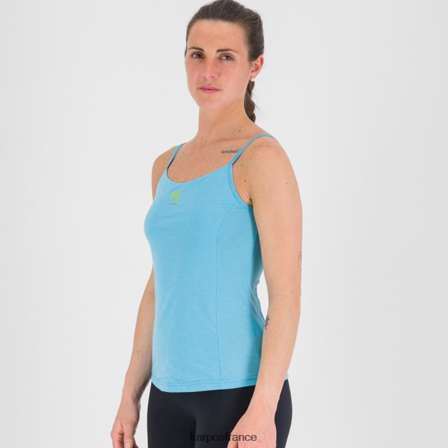 femmes Karpos atoll bleu bull sun evo w haut 28PL681343