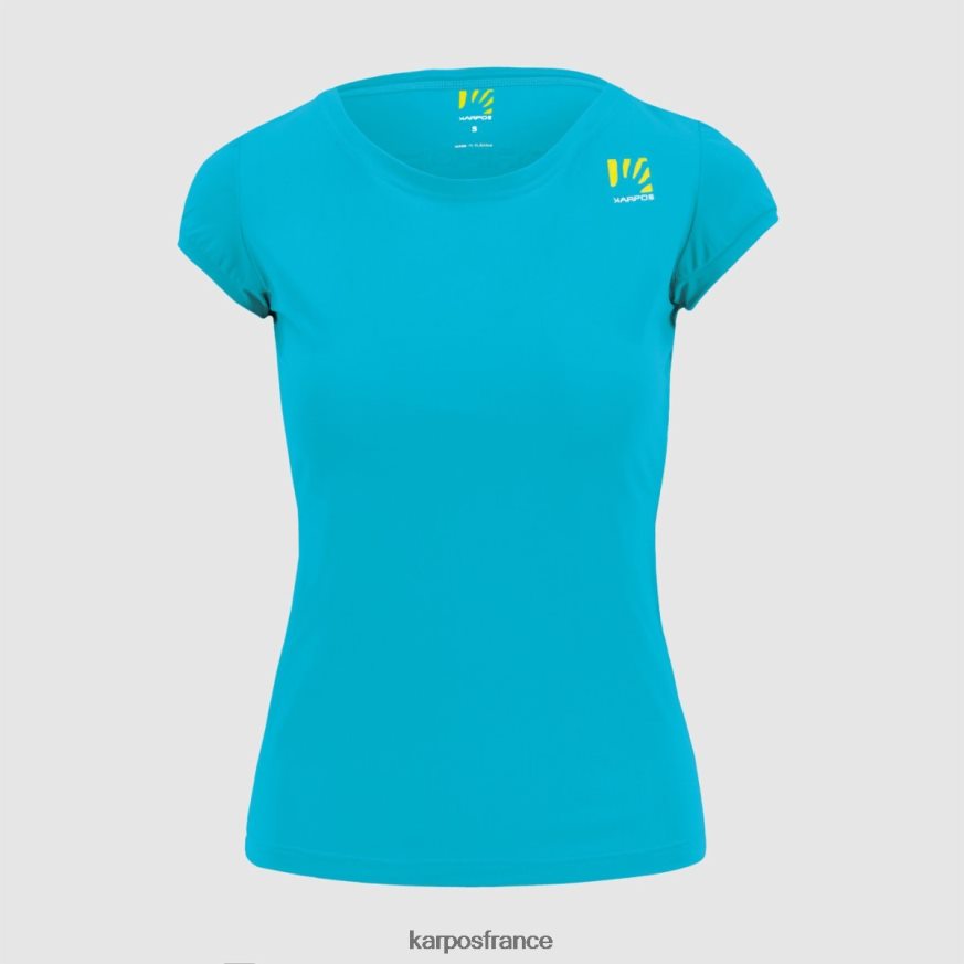 femmes Karpos atoll bleu maillot décontracté 28PL681294