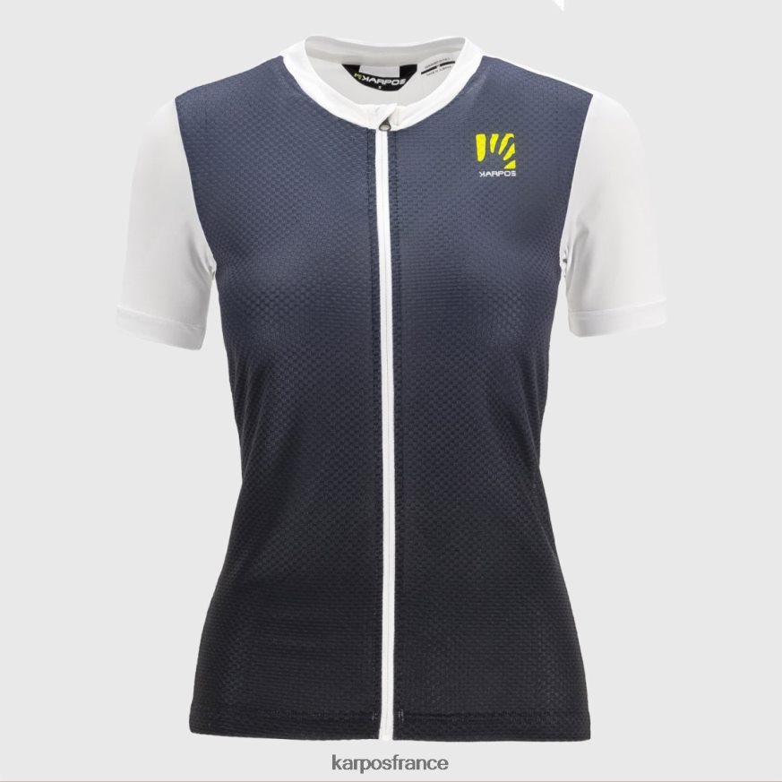 femmes Karpos bleu dégradé/blanc maillot verve evo w 28PL681228