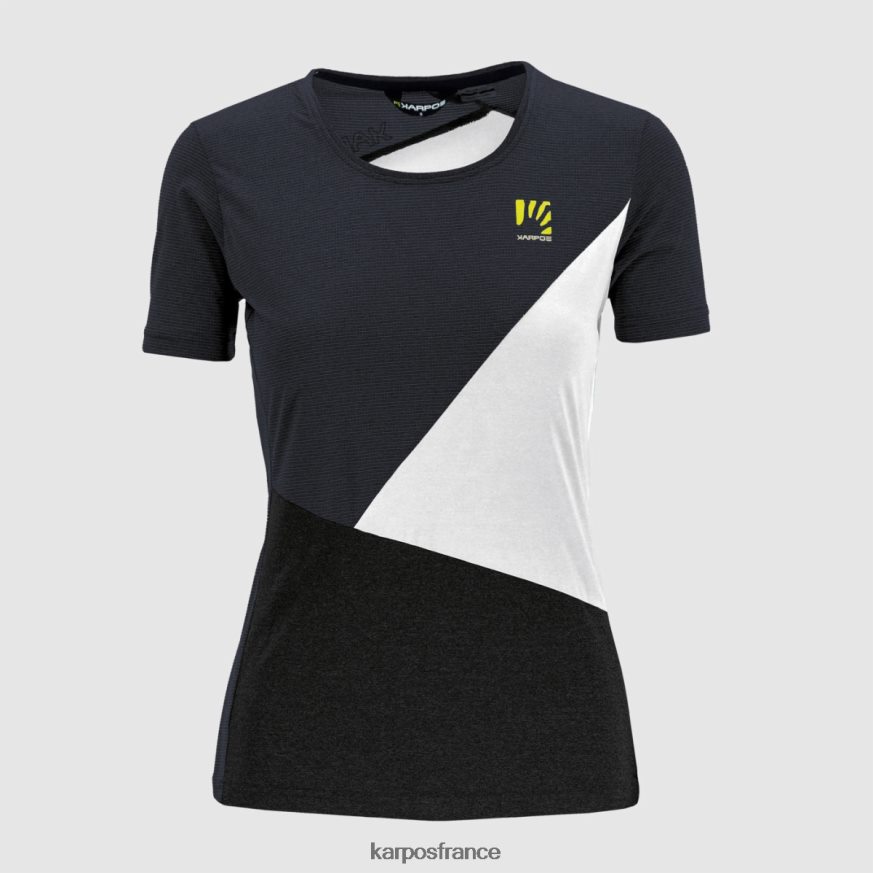 femmes Karpos bleu dégradé/blanc/noir maillot nuvolau w 28PL681282