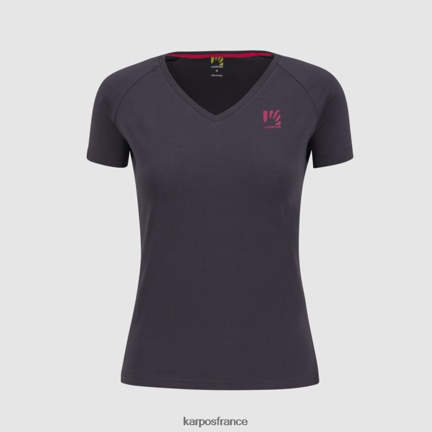 femmes Karpos bleu ombré genzianella w t-shirt 28PL681367