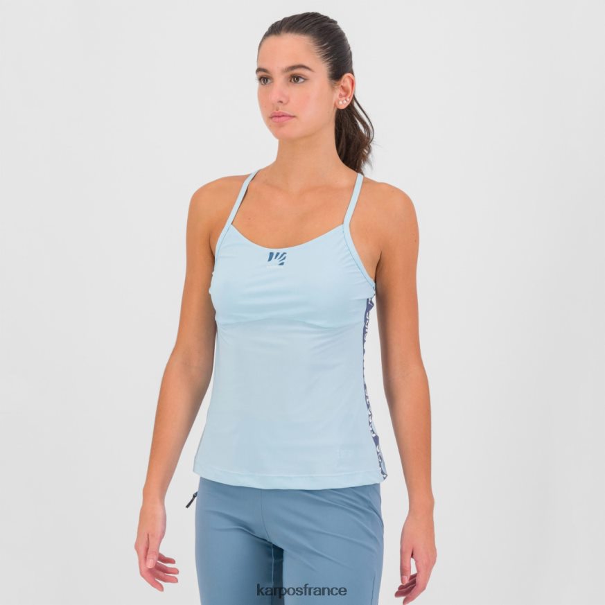 femmes Karpos bleu vert easyfrizz avec haut 28PL681286