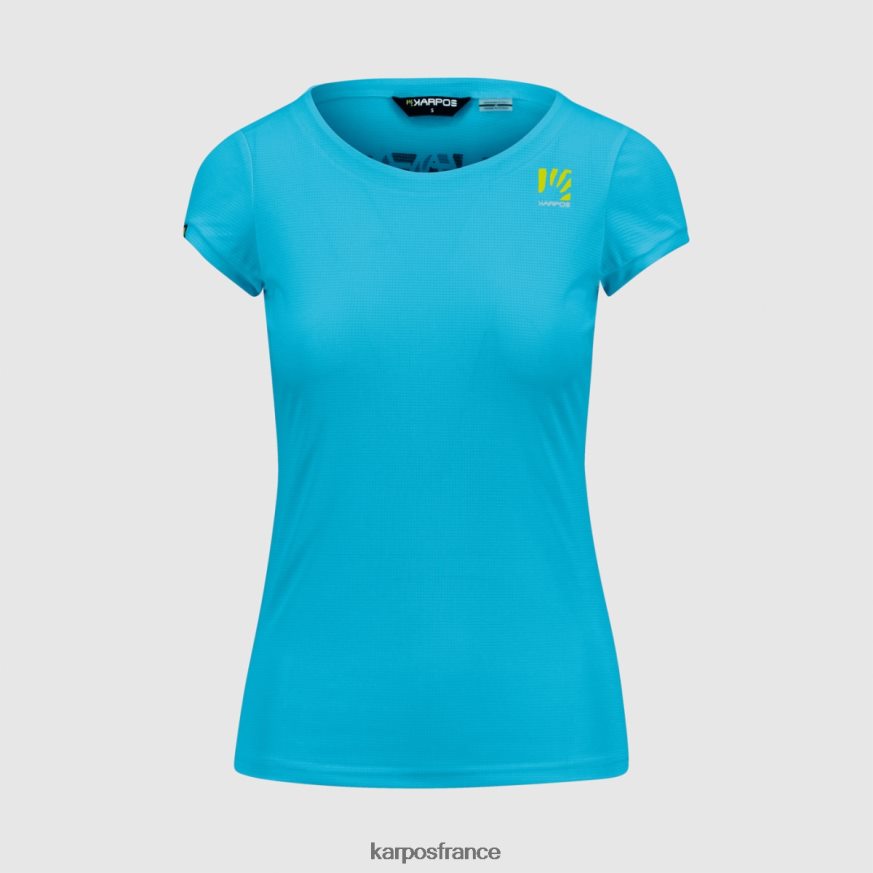 femmes Karpos capitaine de l'atoll bleu/ciel maillot loma 28PL681373