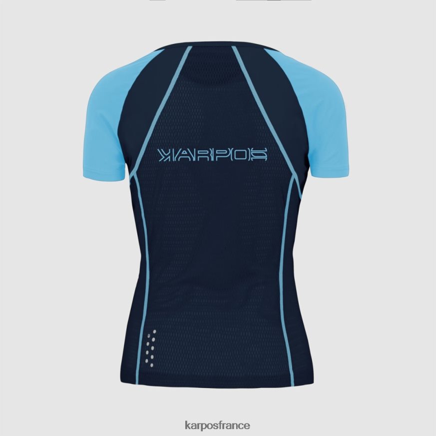 femmes Karpos capitaine du ciel/atoll bleu maillot lavaredo evo w 28PL681255