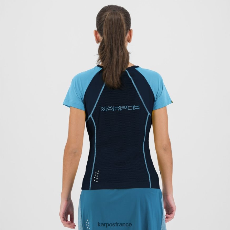 femmes Karpos capitaine du ciel/atoll bleu maillot lavaredo evo w 28PL681255