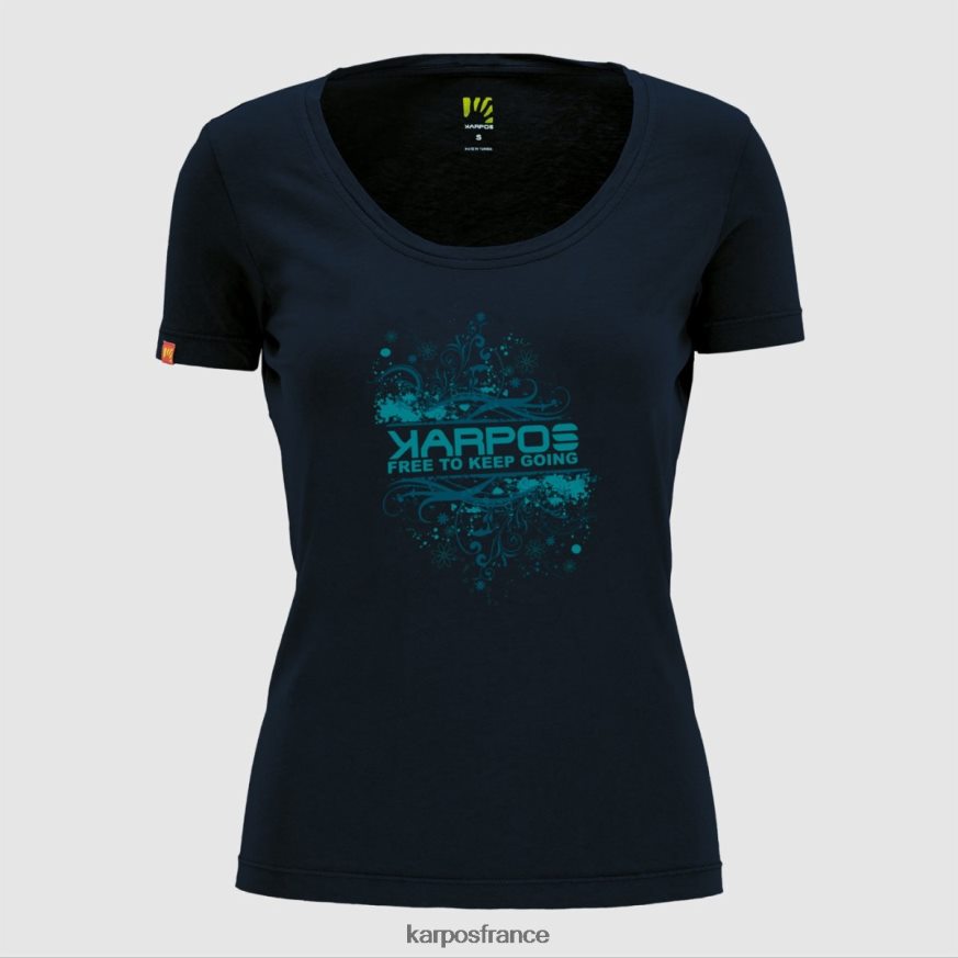 femmes Karpos capitaine du ciel crocus avec t-shirt 28PL681331