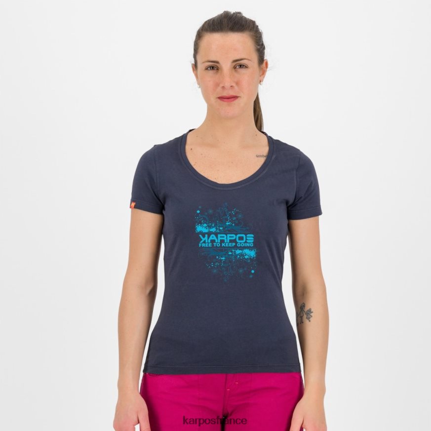 femmes Karpos capitaine du ciel crocus avec t-shirt 28PL681331