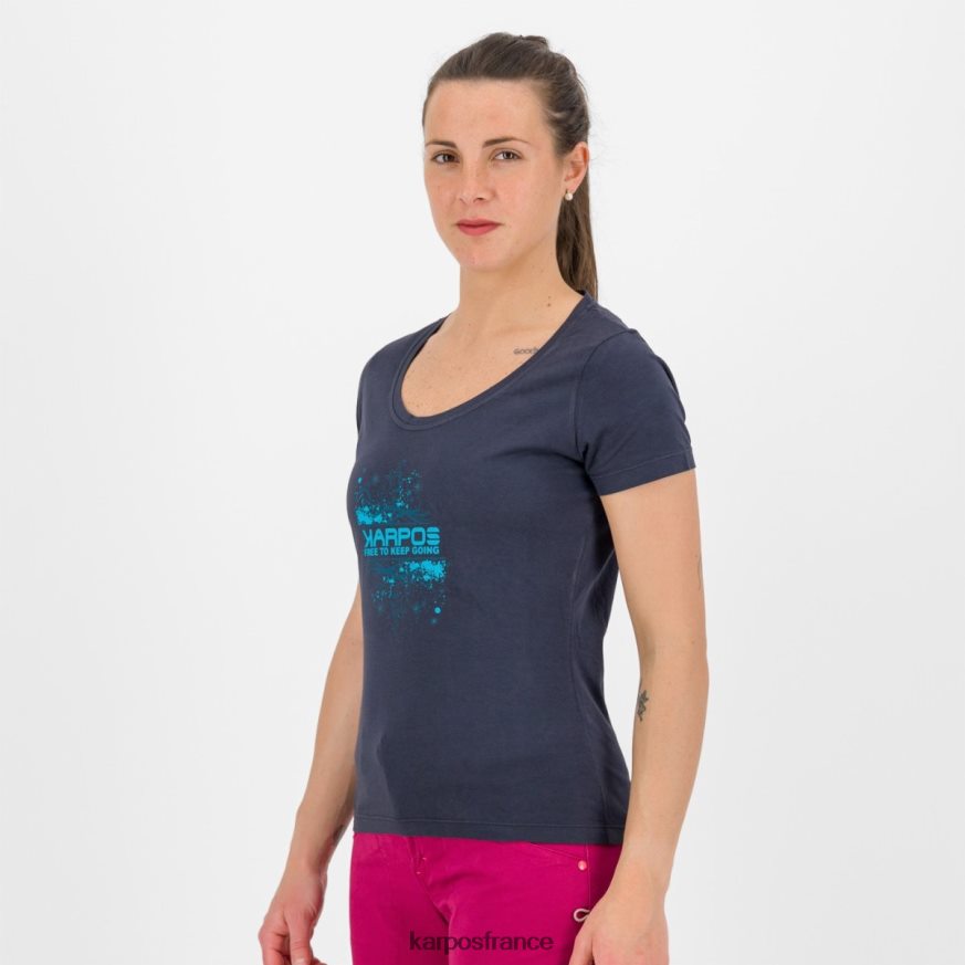 femmes Karpos capitaine du ciel crocus avec t-shirt 28PL681331