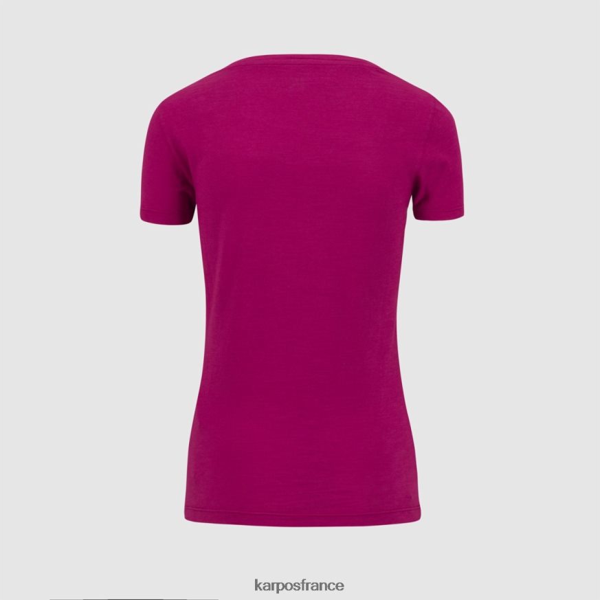 femmes Karpos cerise jubilé ambretta w t-shirt 28PL681321