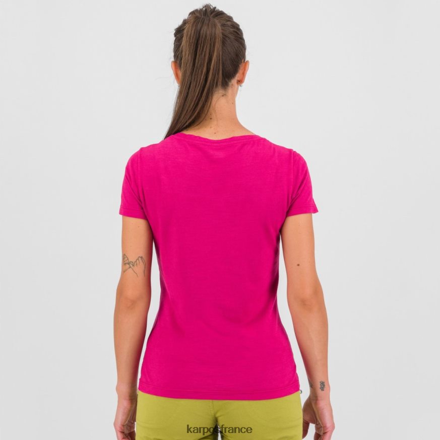 femmes Karpos cerise jubilé ambretta w t-shirt 28PL681321