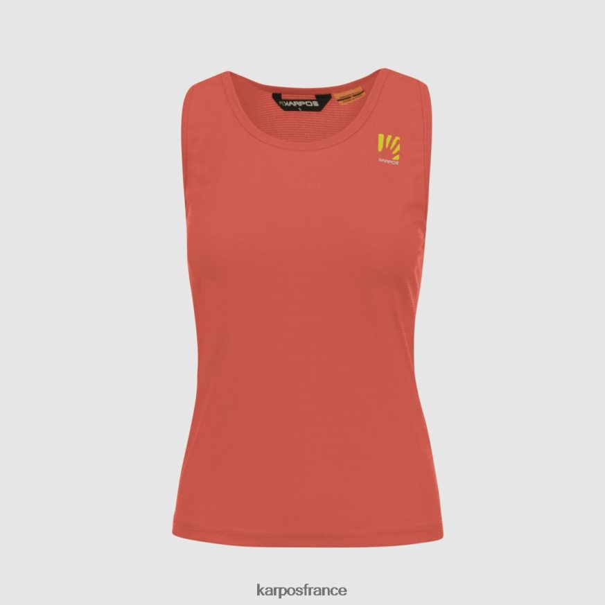 femmes Karpos corail chaud/indigo vintage/nuage loma avec haut 28PL681382