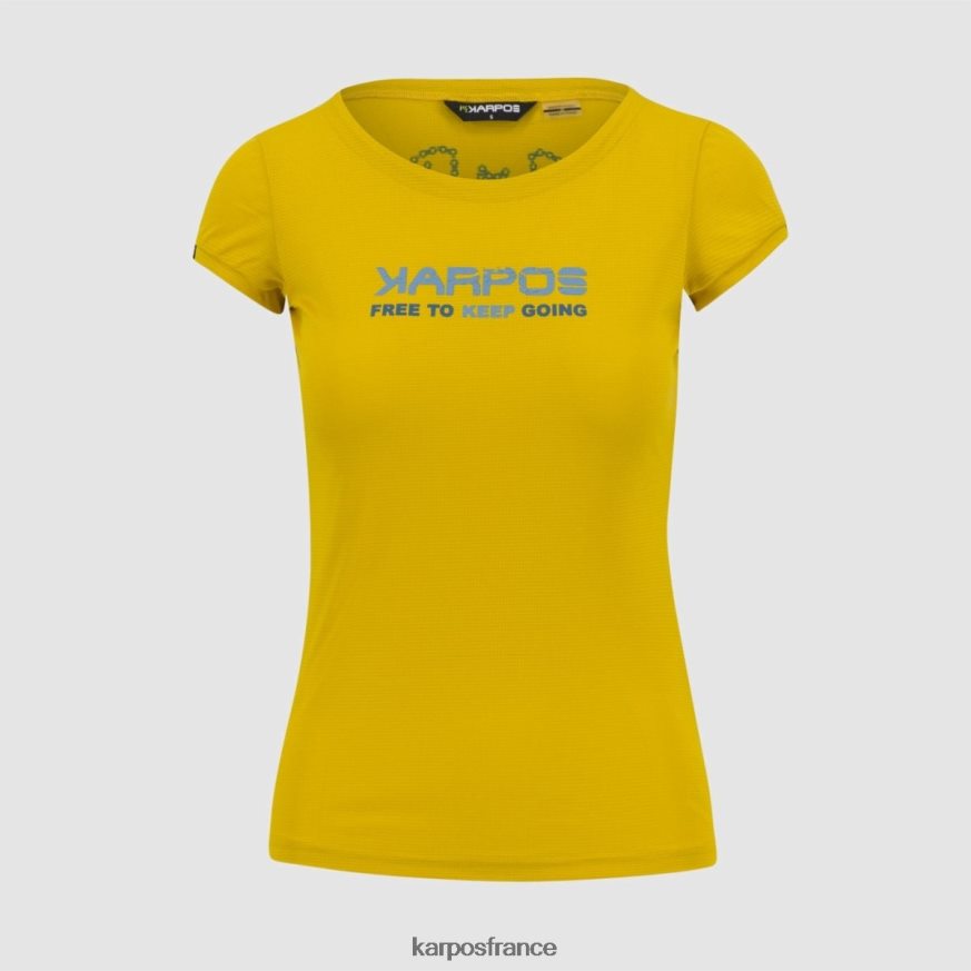 femmes Karpos curry au citron val federia w t-shirt 28PL681357