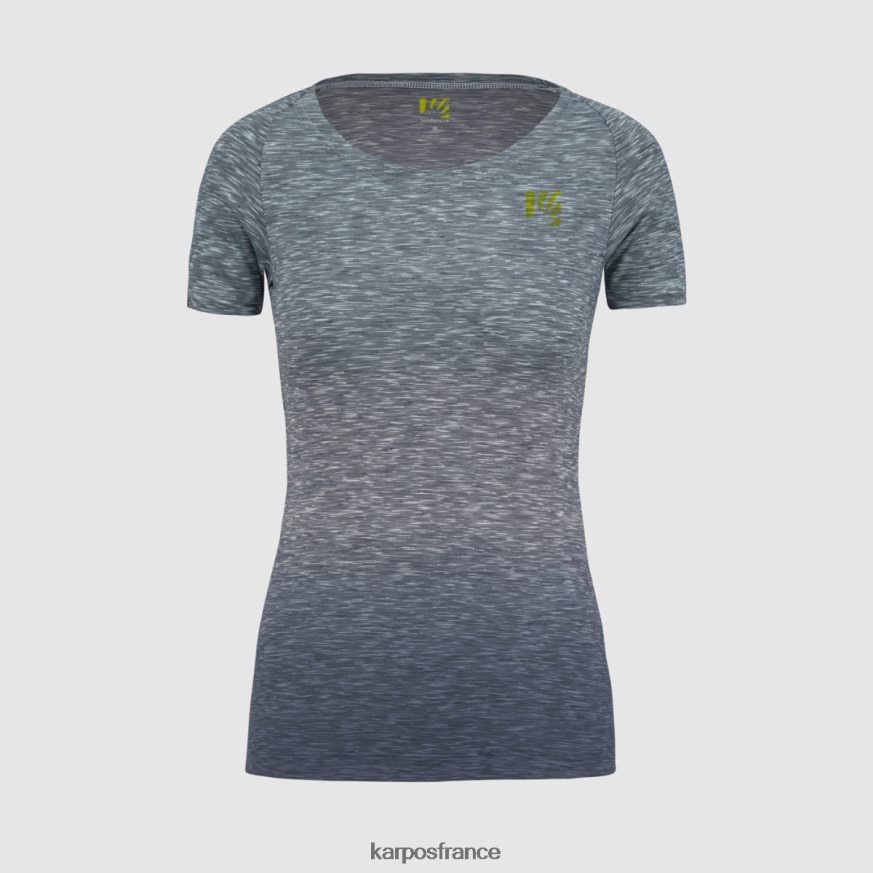 femmes Karpos indigo/aigue-marine vintage prato piazza w jersey 28PL681270