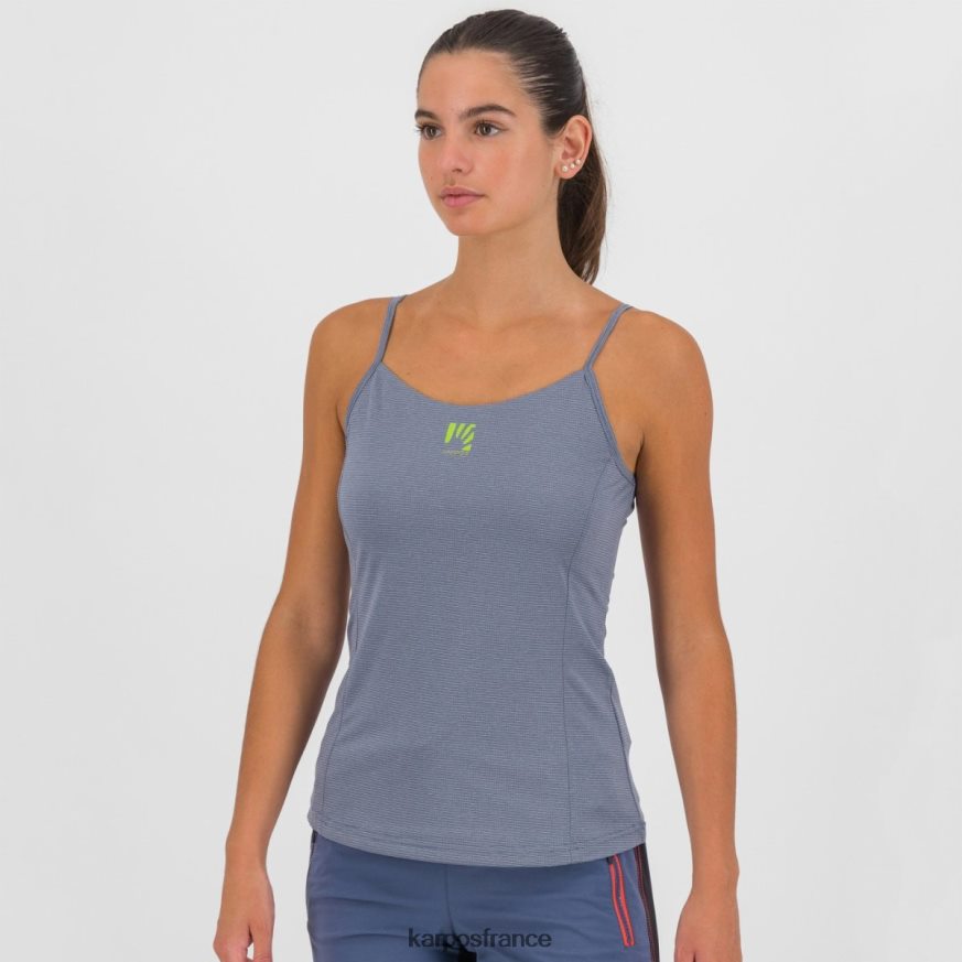 femmes Karpos indigo vintage/corail chaud bull sun evo w haut 28PL681345