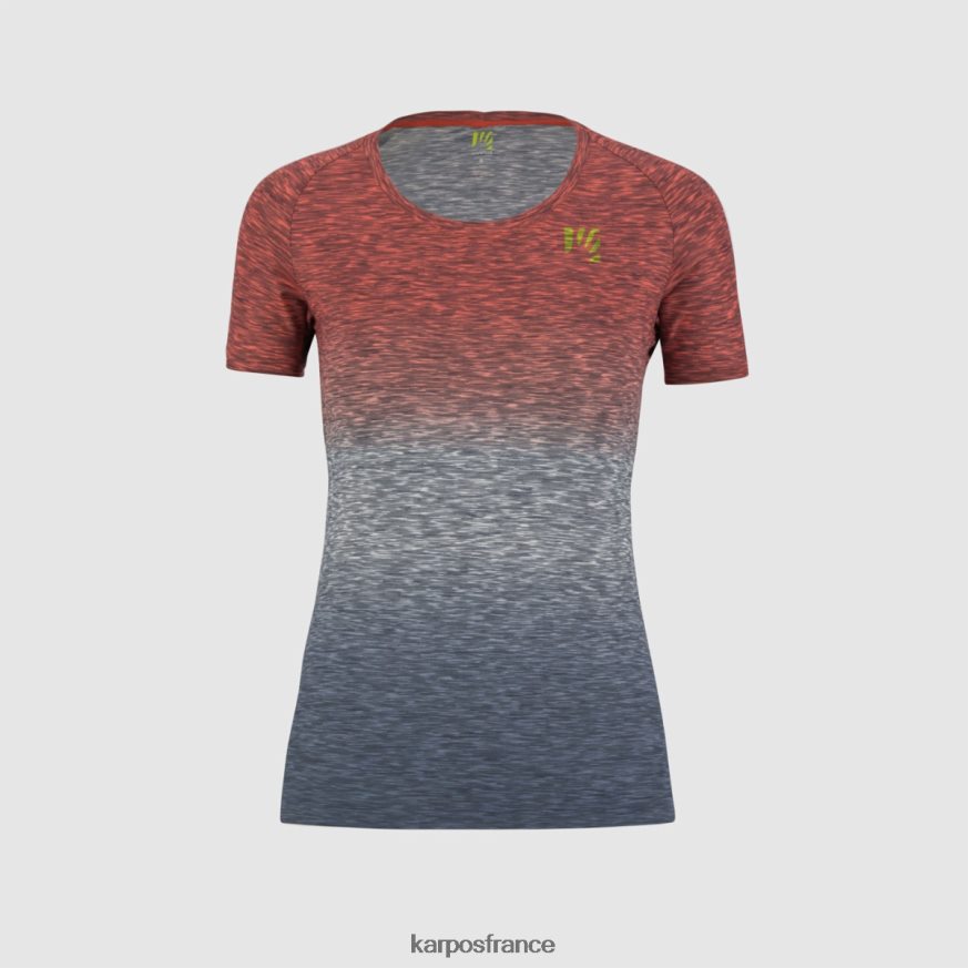 femmes Karpos insinuation/bleu ombre prato piazza w jersey 28PL681271