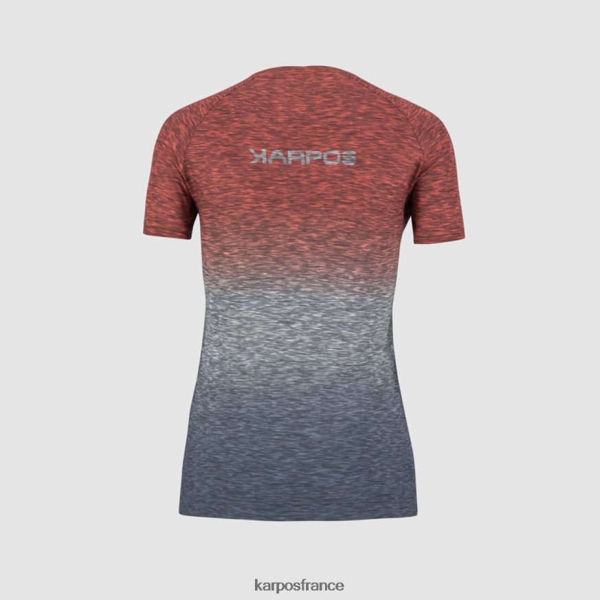 femmes Karpos insinuation/bleu ombre prato piazza w jersey 28PL681271