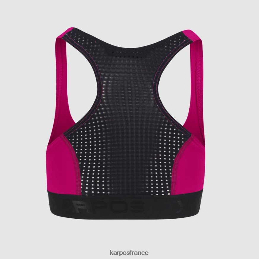 femmes Karpos insinuation/noir soutien-gorge rapide evo 28PL681355