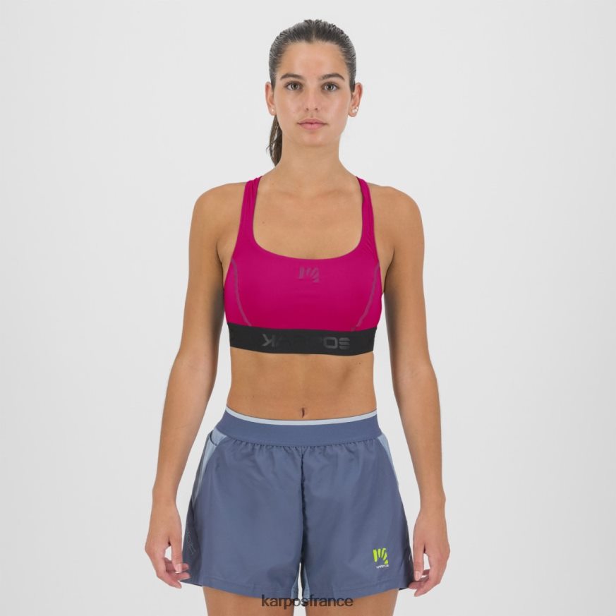 femmes Karpos insinuation/noir soutien-gorge rapide evo 28PL681355