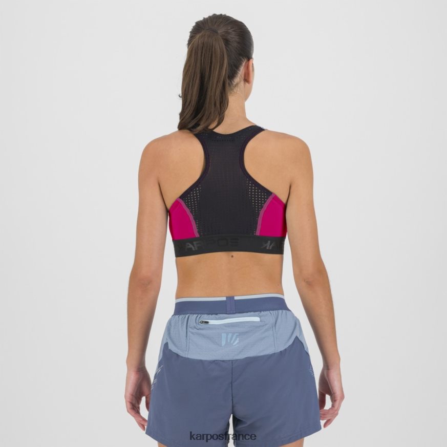 femmes Karpos insinuation/noir soutien-gorge rapide evo 28PL681355