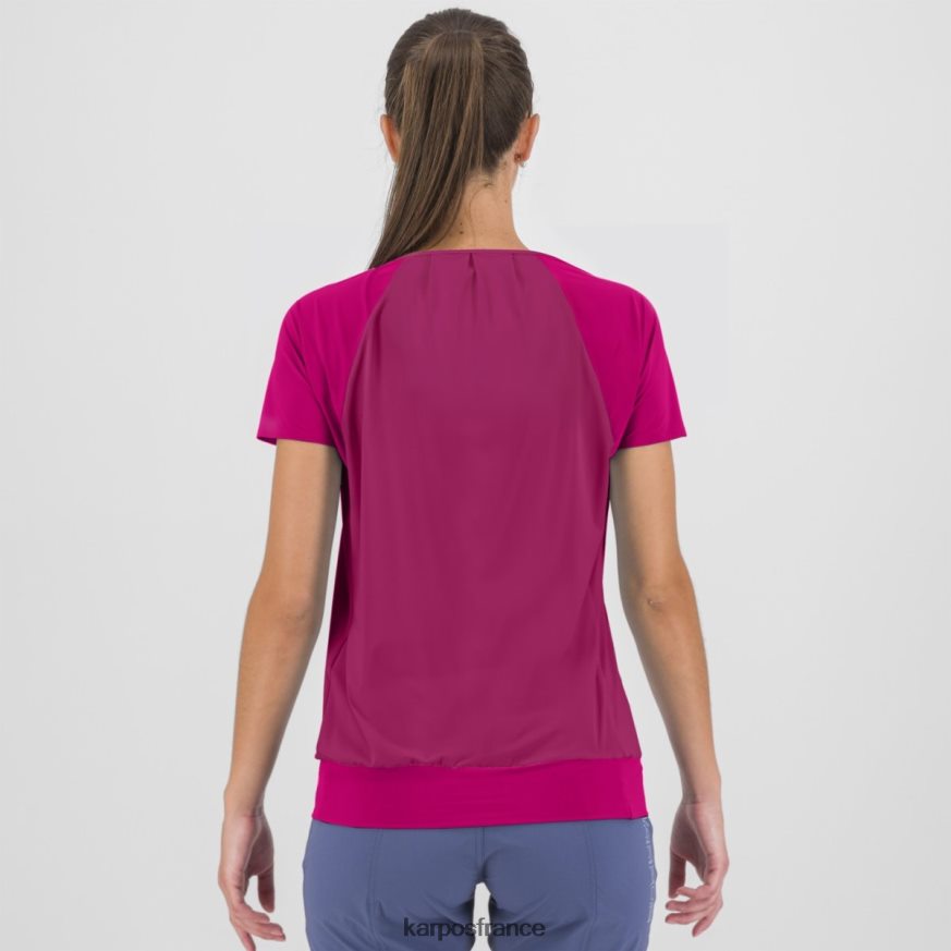 femmes Karpos jubilé des cerises/insinuations cengia w t-shirt 28PL681277