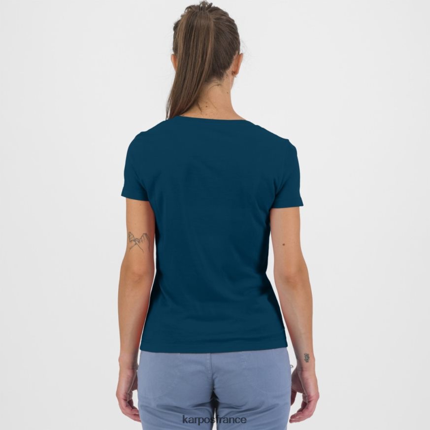 femmes Karpos mer de Gibraltar crocus avec t-shirt 28PL681329