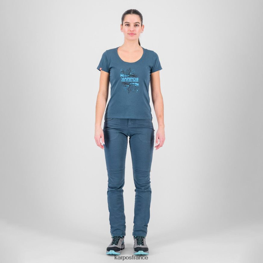 femmes Karpos minuit crocus avec t-shirt 28PL681334