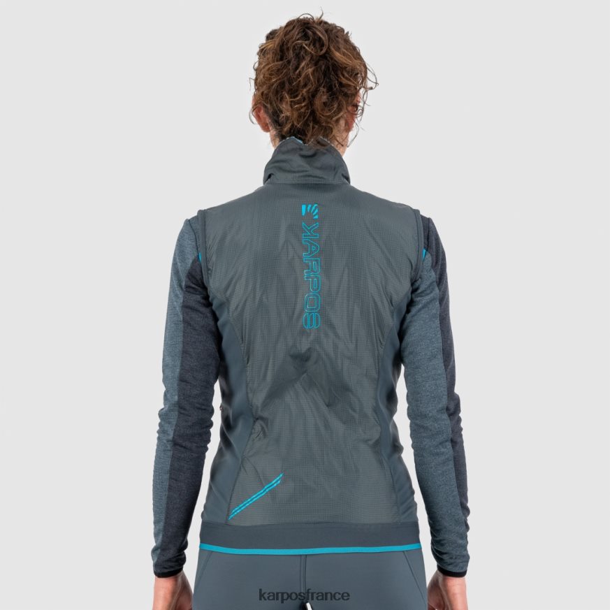 femmes Karpos ardoise foncée federa avec gilet 28PL681064