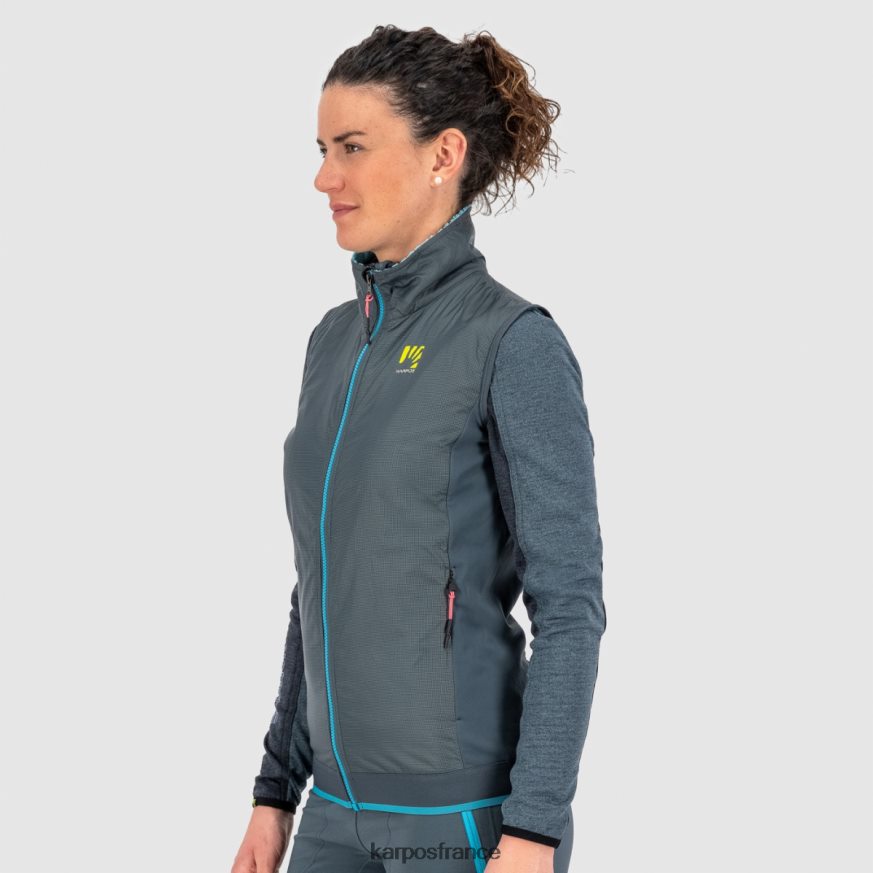 femmes Karpos ardoise foncée federa avec gilet 28PL681064