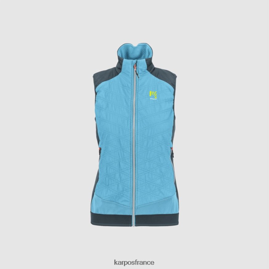femmes Karpos atoll bleu/ardoise foncée gilet alagna plus evo w 28PL681081