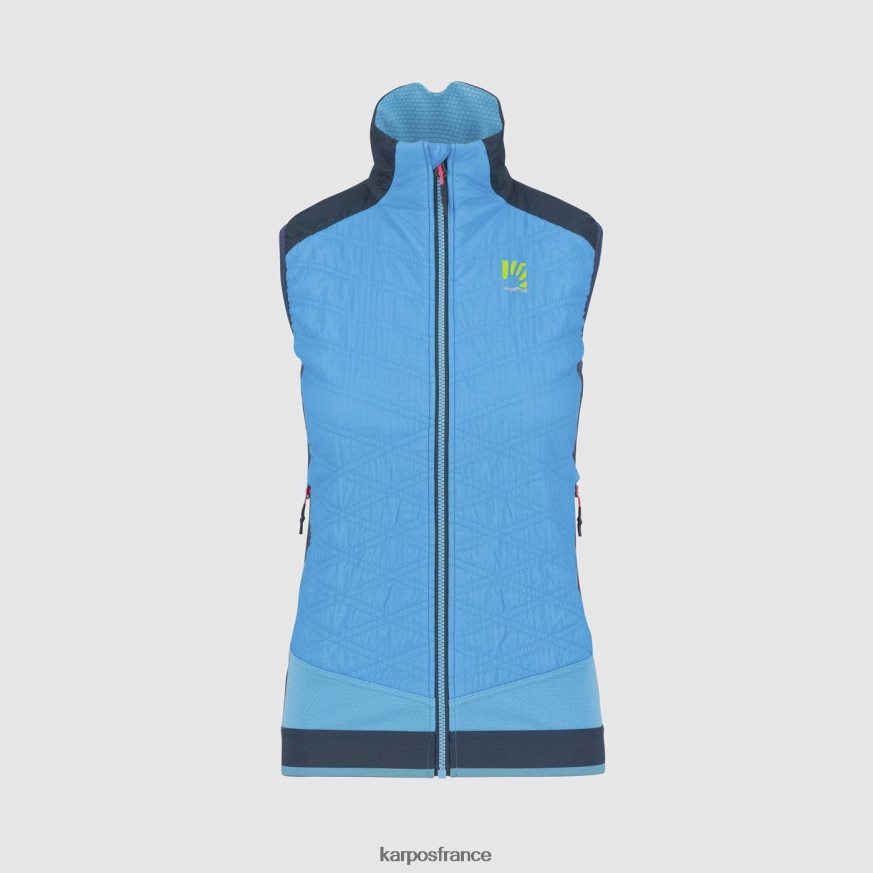 femmes Karpos atoll bleu/minuit gilet alagna plus evo w 28PL681084