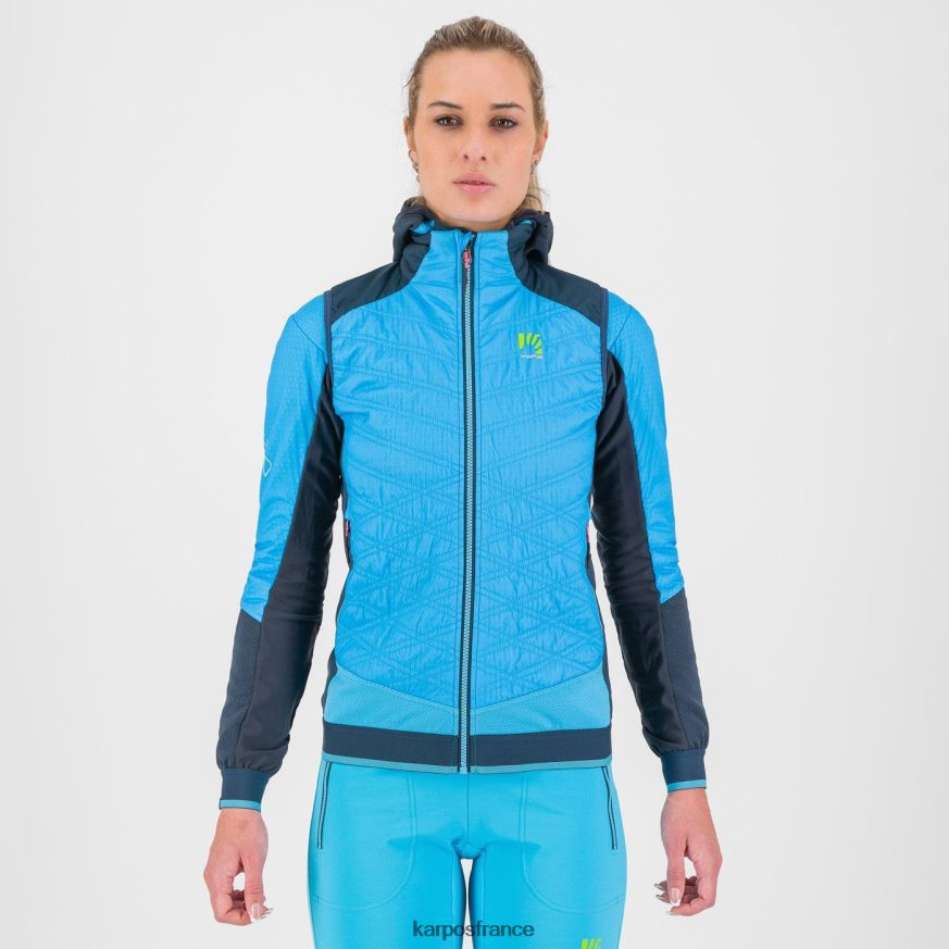femmes Karpos atoll bleu/minuit gilet alagna plus evo w 28PL681084