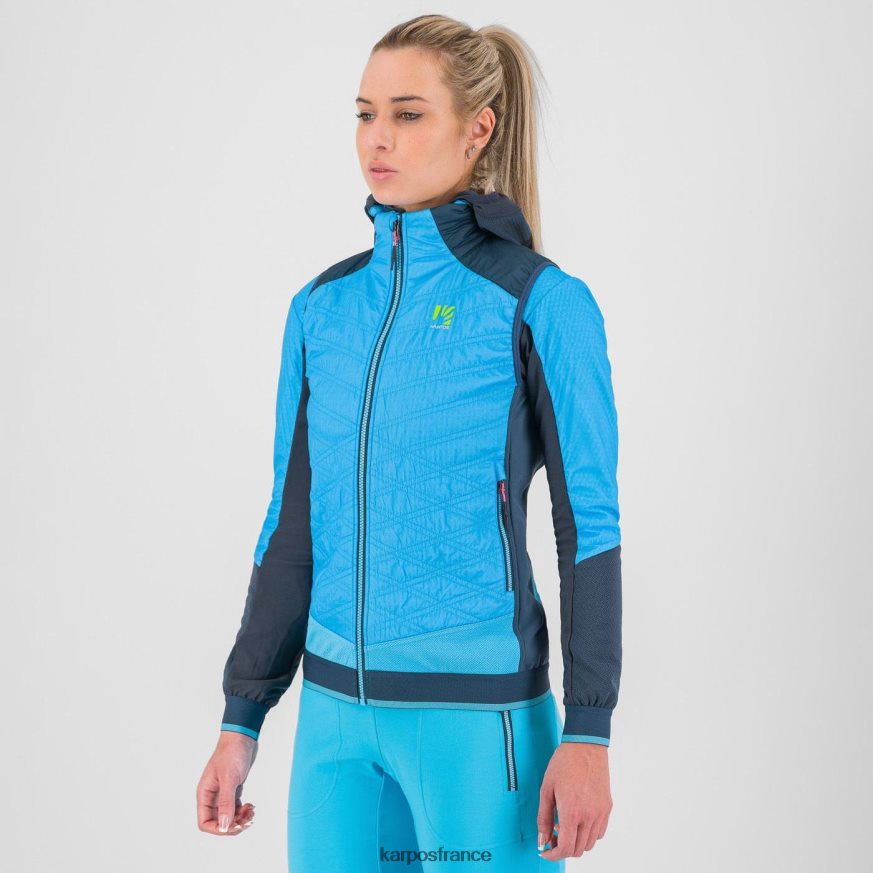 femmes Karpos atoll bleu/minuit gilet alagna plus evo w 28PL681084